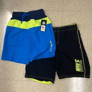 Two Pairs of Medium Boy’s Swim Trunks